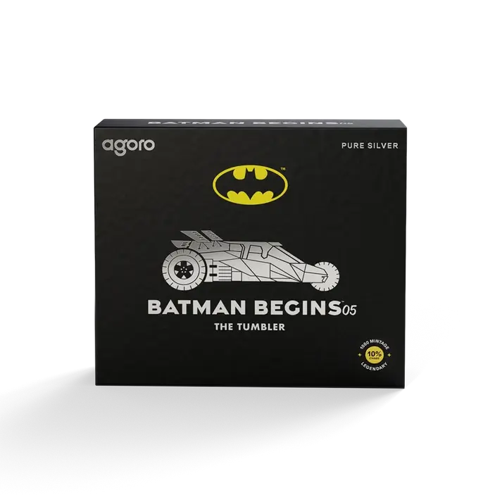 Miniature : Batman Begins'05 - The Tumbler - 1/2 oz Silver Collectible Coin 1$ Niue 2026