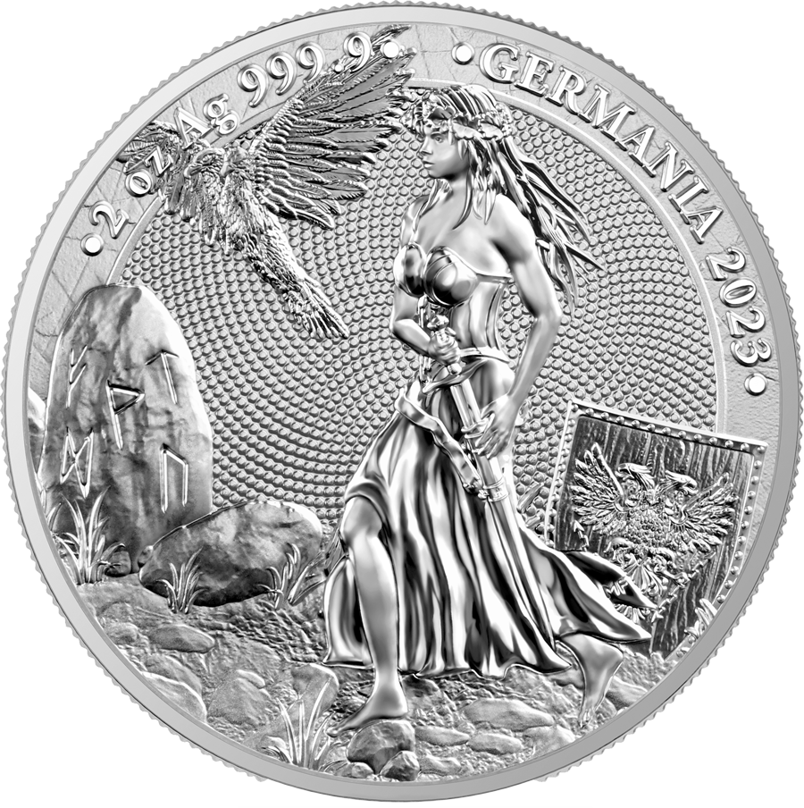Thumbnail: 2023 Germania 2 oz 999.9 Silver BU