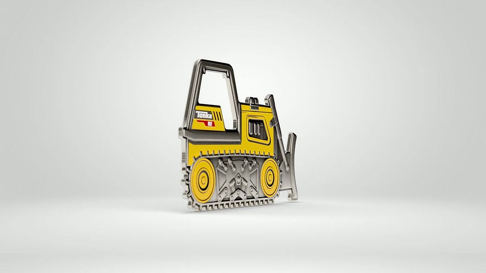 Miniatura: Tonka - Bulldozer - 1oz Silver Collectible Coin 2$ Niue 2026