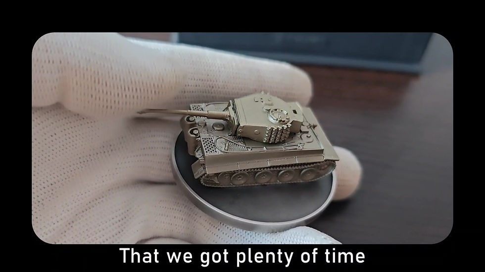 Miniaturbild: Tank PzKpfw VI Tiger - 2oz .999 Silver Coin Truth Guard 2024