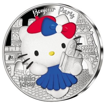 【FEILER】別注 PARIS HELLO KITTY FEILER/フェイラー 別注 PARIS HELLO KITTY 25*25