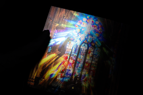 Stained Glass Art - Divine Light - 1oz .999 Silver 1000 Francs CFA
