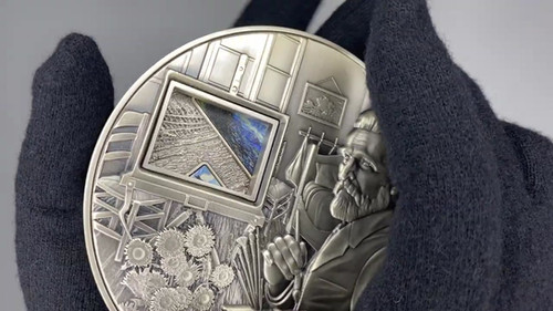 Vincent van Gogh's Masterpieces 5 oz 999 Fine Silver Coin – Chad