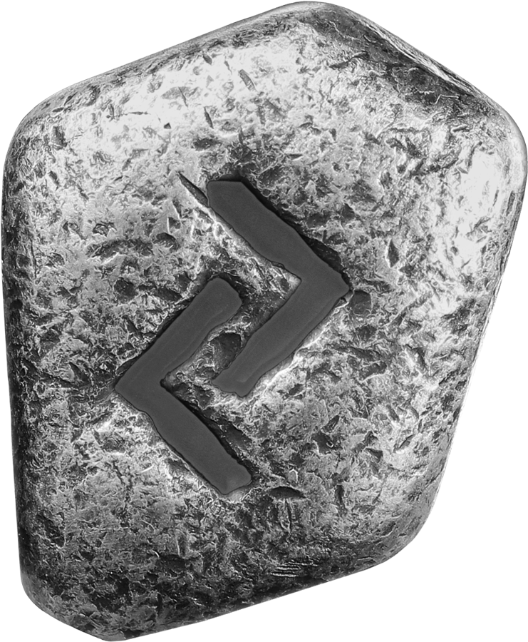 Thumbnail: Jera Rune 1oz 999.9 Silver Coin Germania Mint 2024
