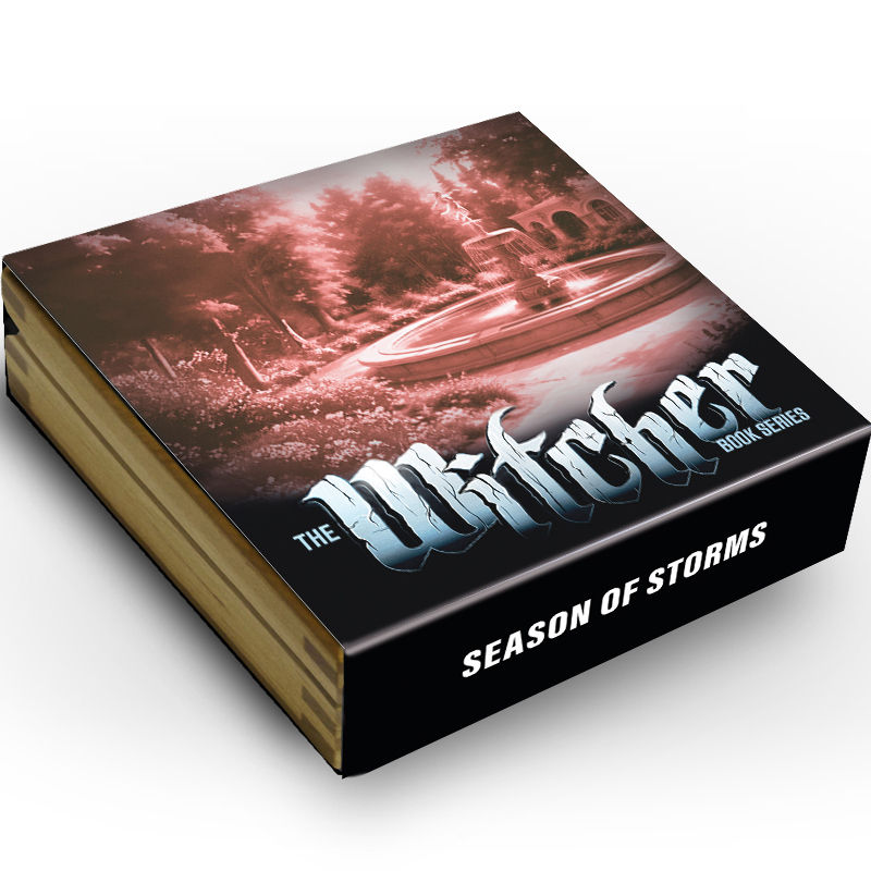 Miniatura: Season of Storms - The Witcher Book Series 2oz High Relief Silver - $5 Niue 2025