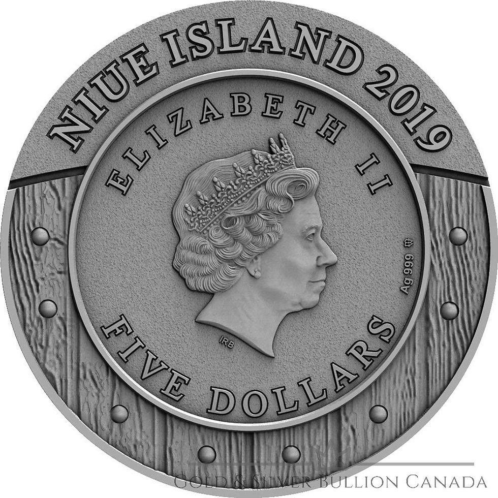 Miniaturbild: AMAZON Woman Warrior 2 Oz Silbermünze 5$ Niue 2019