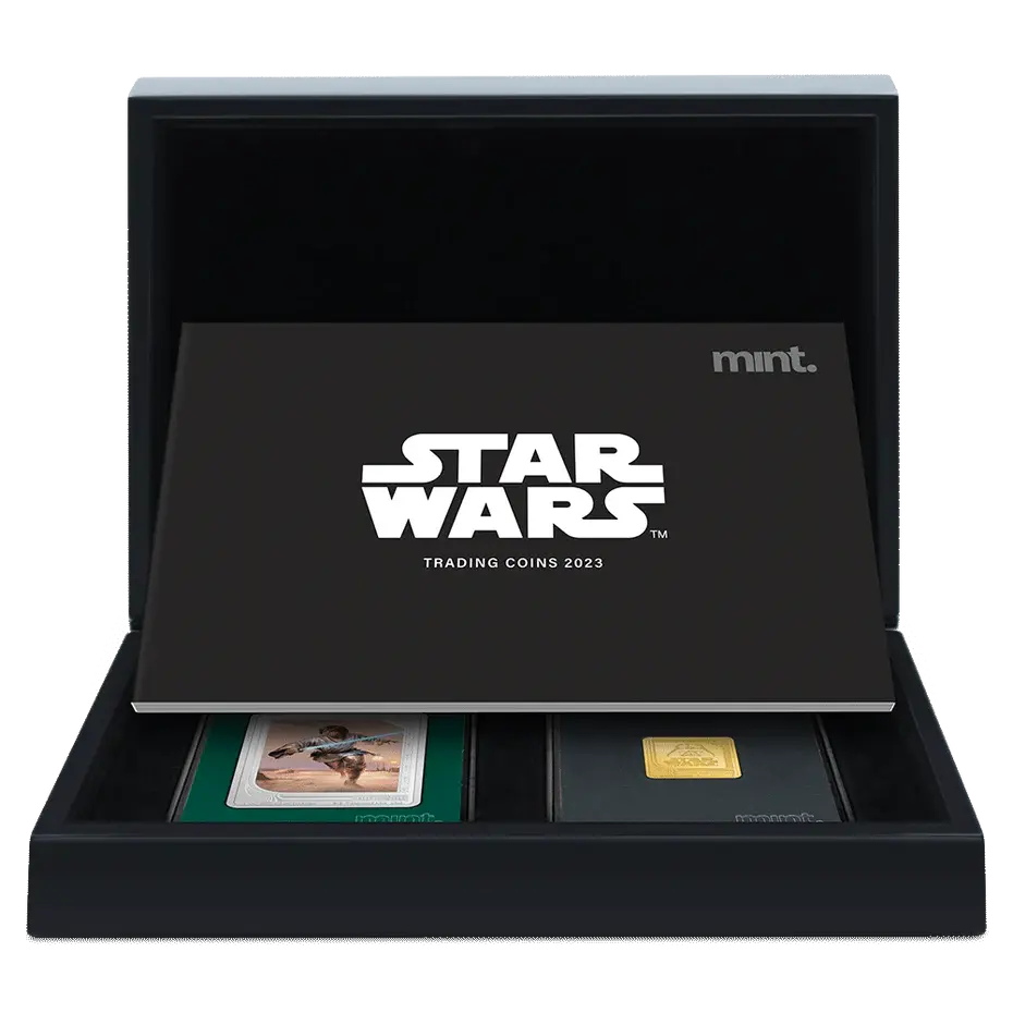Miniature : 2023 Niue Mint Trading Coins - Star Wars 2 x 1 oz Silver Coin Set