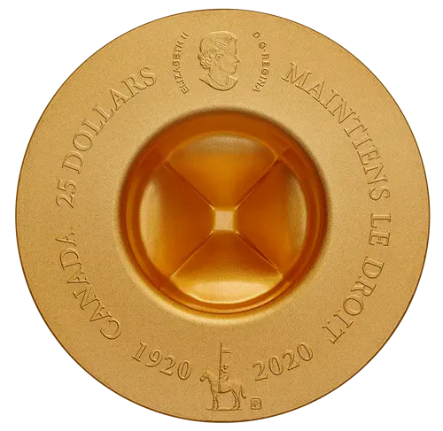 Miniaturbild: Classic Mountie Hat 1.5 oz .999 Silver Coin $25 Canada 2020