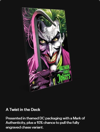Batman Three Jokers #1 - The Clown - 1oz Silver Collectible Foil 2
