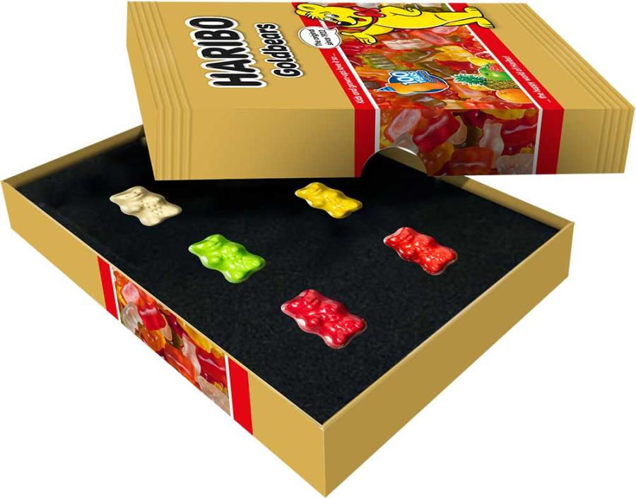 Miniatura: HARIBO GOLDBEARS 3D SHAPED SET 6 SILVER COINS 1$ SAMOA 2022