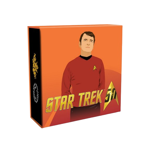 Miniatura: STAR TREK: SCOTTY – 2016 $10 1/2 oz Fine Silver Coin – Royal Canadian Mint