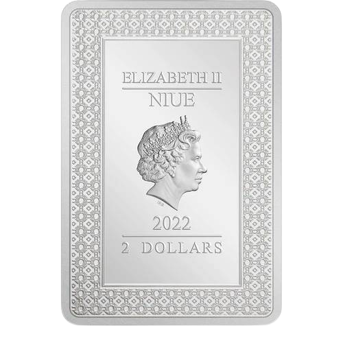 Thumbnail: Tarot Cards IX - HERMIT 1 oz Silver Coin $2 Niue 2023