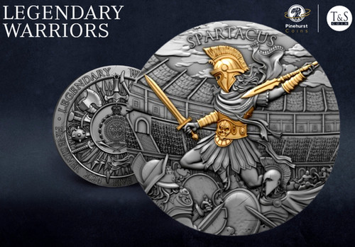 The Spear of Leonidas (ソイルステイック) silver 2025 1oz Leonidus