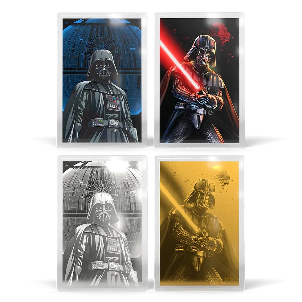 Miniatura: Star Wars - Darth Vader Foil Blind Box 10pcs Sealed