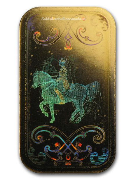 Miniaturbild: 10 Gramm Goldbarren - Kinebar-Design der Österreichischen Münzstätte (In Assay) Hologramm