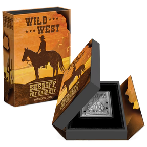 Thumbnail: Wild West – Sheriff Pat Garrett 1oz Silver Coin $2 Niue 2024