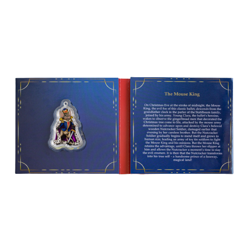 Miniatura: MOUSE KING Nutcracker 1 Oz Silver Coin 2$ Solomon Islands 2023