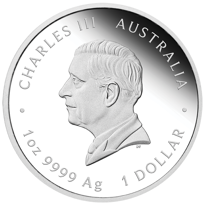 Miniatura: Australian Lunar Series III - Year of the Snake 1oz Silver Australia 2025