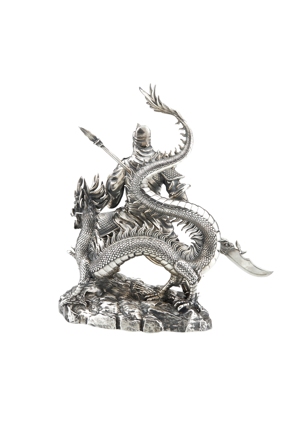 Miniature : GUAN YU Figurine 10 Oz Silver Coin 20$ Niue 2022