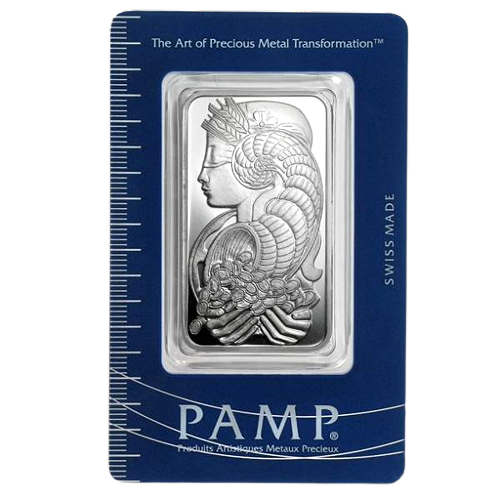 Miniatura: Barra de plata fina 999.0 de 1 oz - PAMP Suisse Lady Fortuna