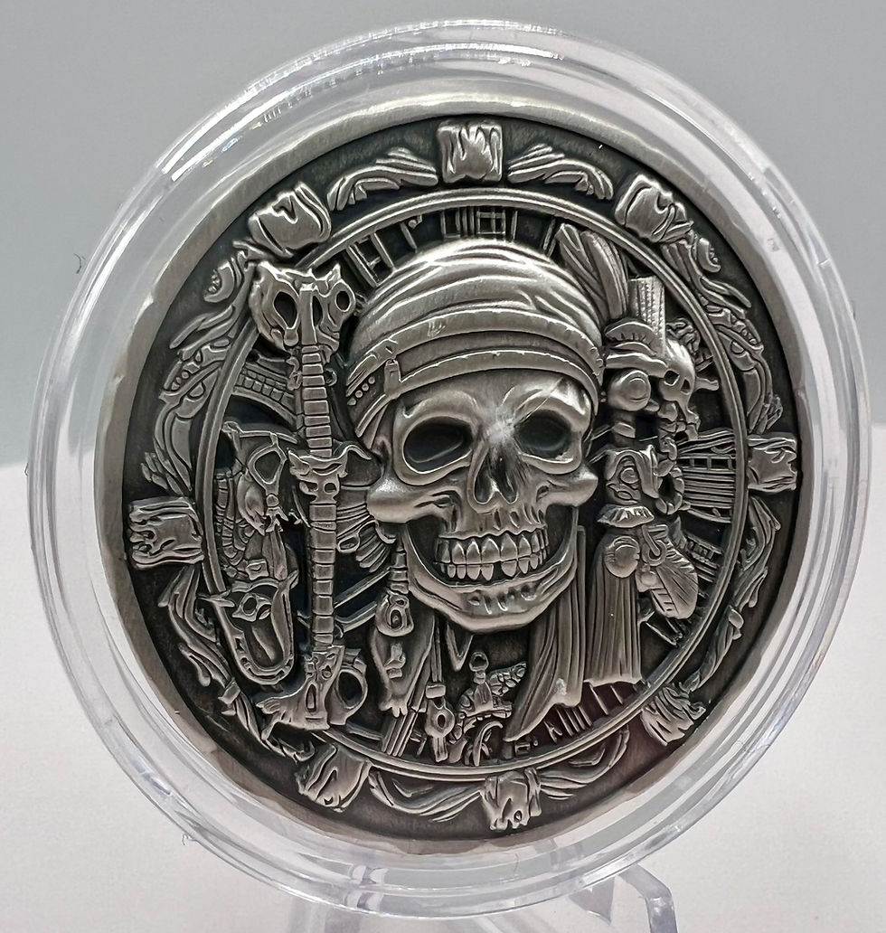 Miniatura: Marauder Medallion High Relief 2 oz Silver Round