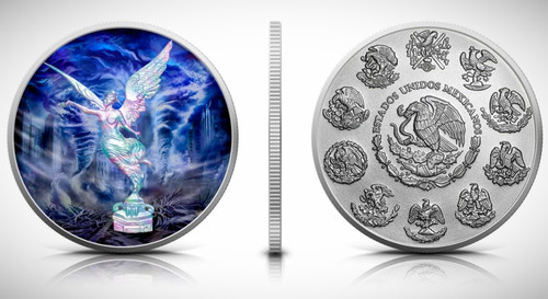 Air: The Forces of Nature Series - 1oz .999 Silver Coin - Mexico