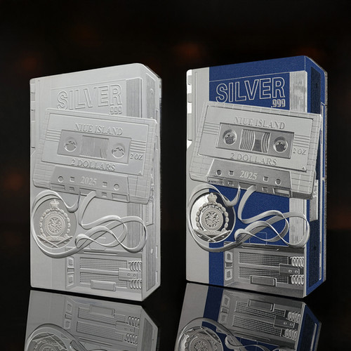 WALKMAN TechStalgic 2 Oz Silver Coin 2$ Niue 2025 | Gold