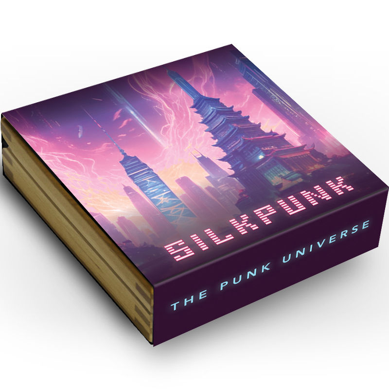 Miniatura: Silkpunk - The Punk Universe - 200g .999 Silver High Relief 15$ Niue 2025