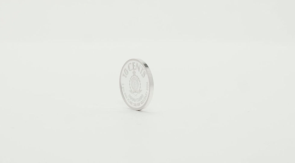 Thumbnail: Scrooge McDuck - Lucky #1 Dime - 3g Silver Collectible Coin - 10 Cents Niue 2026