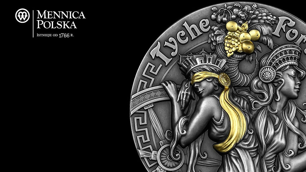 Miniature : VICTORIA AND NIKE Strong and Beautiful Goddesses 2 Oz Silver Coin $5 Niue 2018