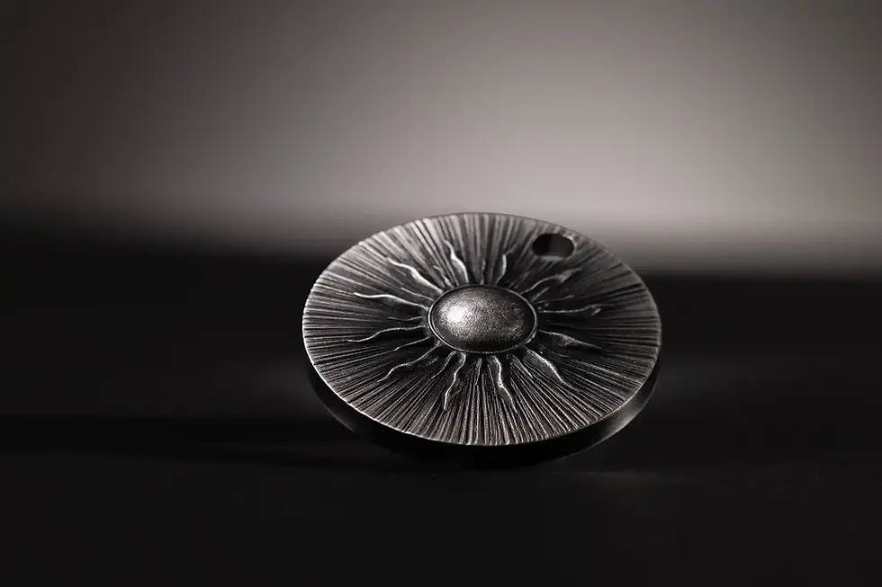 Miniatura: Talisman: Luminara - 1oz 999.9 Dark Antiqued Silver Coin - 10$ Cook Islands 2026