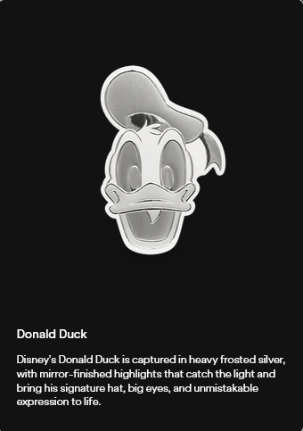 Miniatura: Mickey and Friends: Iconic Expressions - Donald Duck  1/2oz Silver 1$ Niue 2026