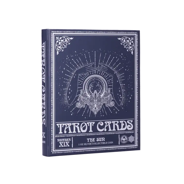 Thumbnail: Tarot Cards XIX - The Sun 1oz Silver Coin $2 Niue 2024