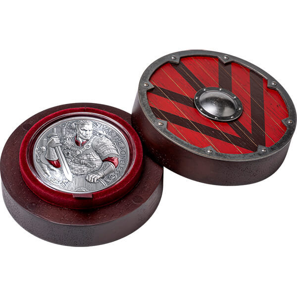 Miniaturbild: Ivar the Boneless : The Way to Valhalla 2 oz Antique finish Silver Cameroon 2026