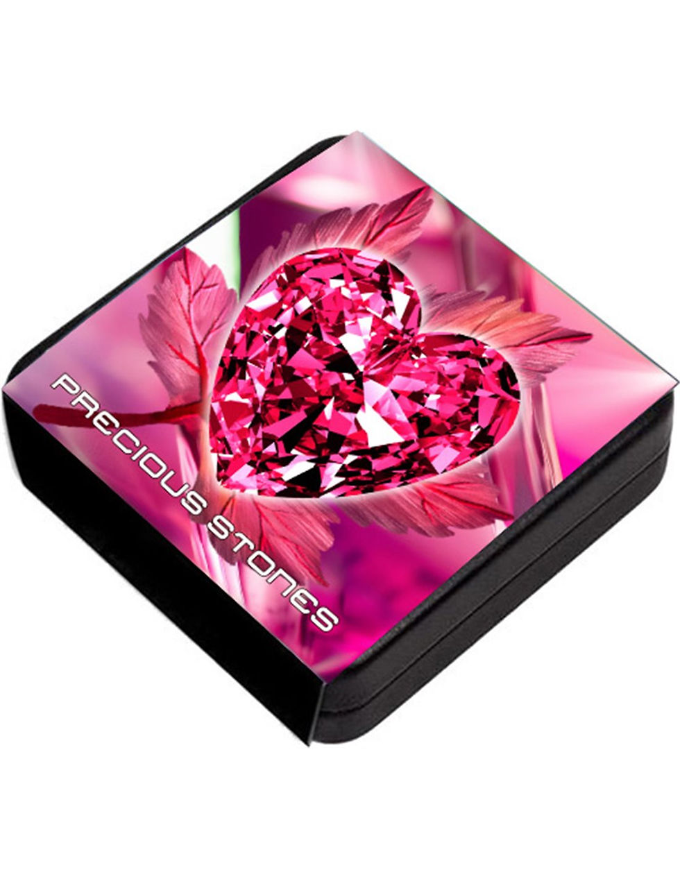 Thumbnail: HOLO PINK TOPAZ Precious Gemstones 1 Oz 5$ Silver Coin Canada 2025