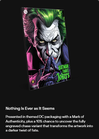 Miniatura: Batman Three Jokers #2 - The Criminal - 1oz Silver Collectible Foil 2$ Niue 2026