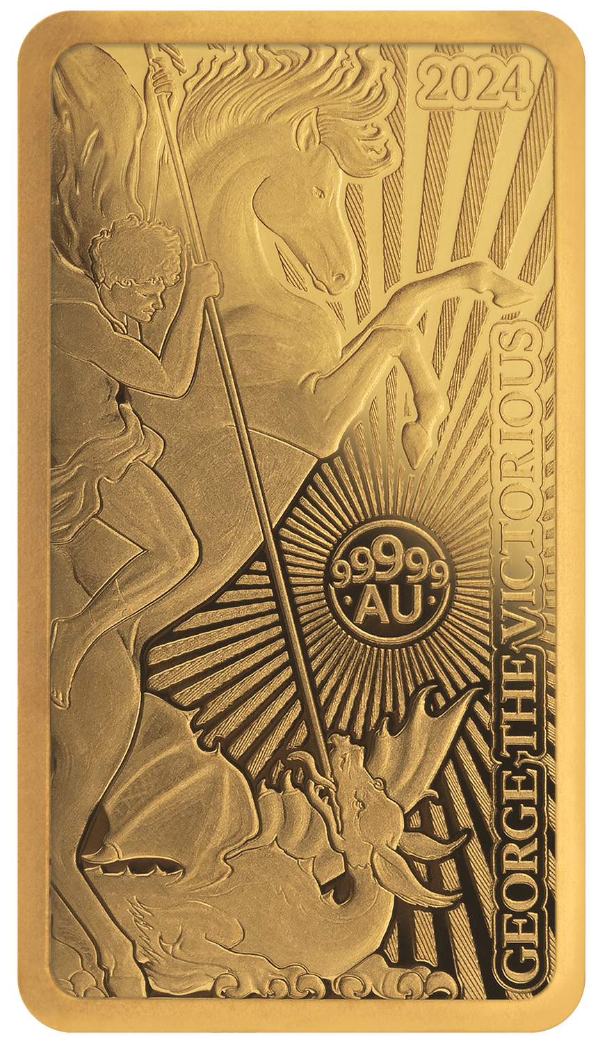 Miniaturbild: 2024 Solomon Islands World's Purest Bullion Complete Collection .99999 Gold Bar