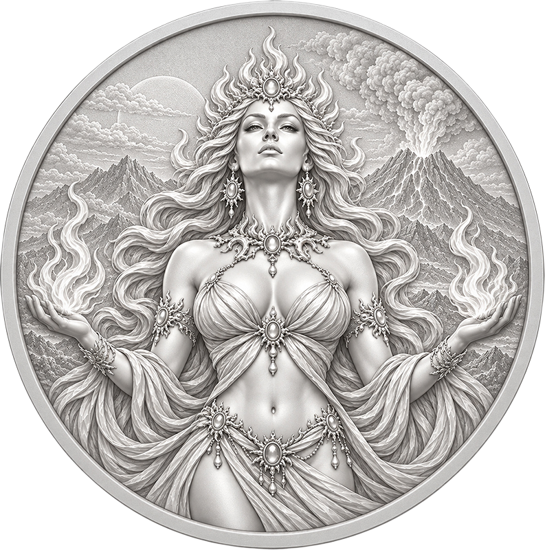 INFERNO MUSE - 3 Grams .999 Silver Medal 2026