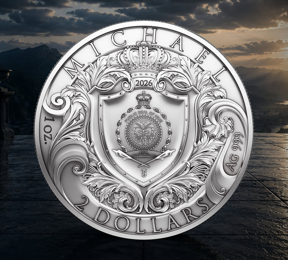 Thumbnail: Michael - 1oz High Relief .999 Silver Bullion - 2$ Niue 2026
