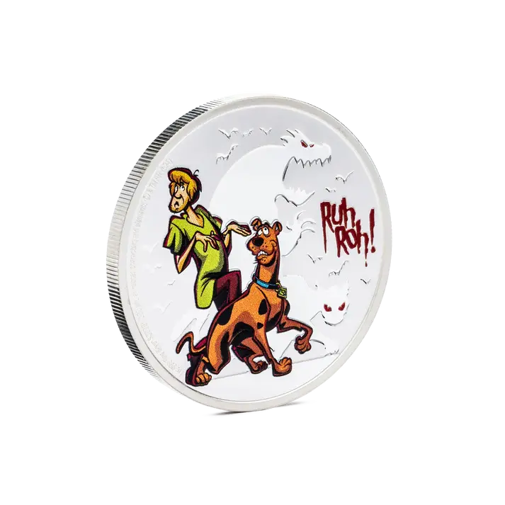 Thumbnail: Scooby-Doo! – Ruh Roh! Coin 1oz .999 Silver Coin $2 Niue 2024