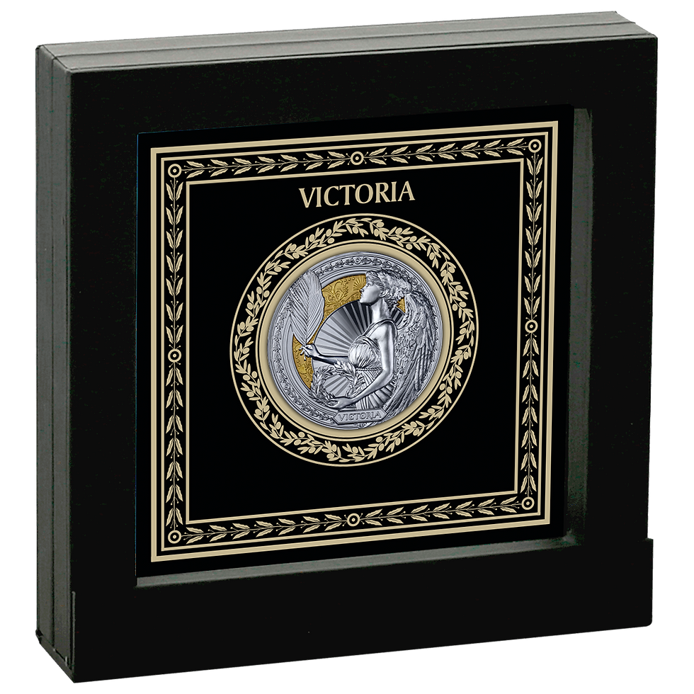 Miniature : VICTORIA 1 Oz Silver Coin 2$ Niue 2024