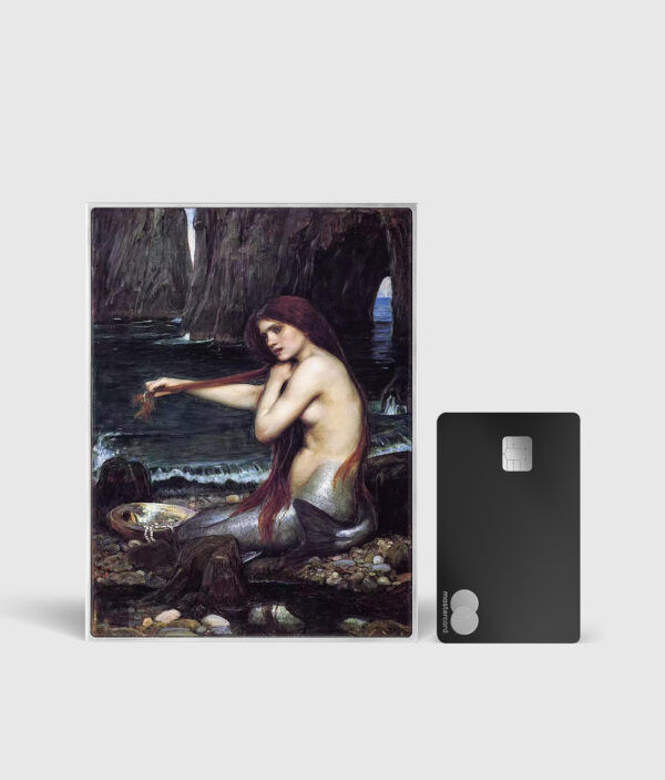 Miniaturbild: A Mermaid 1900 by John William - 2.5oz Silver Coin 10000 Francs CFA Chad 2024