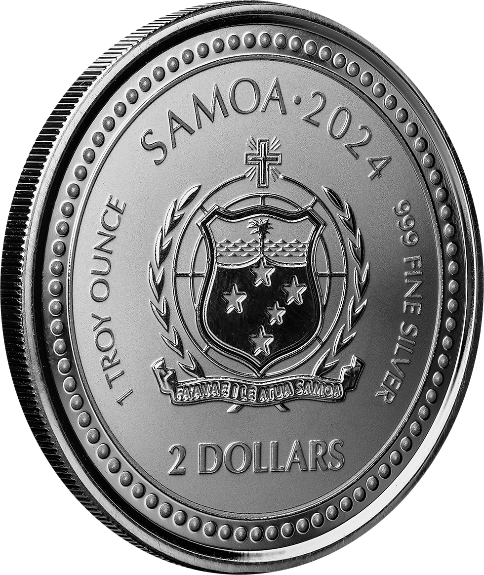 Miniatura: The Jesus Collection The Creator Colorized 1 oz Silver Coin