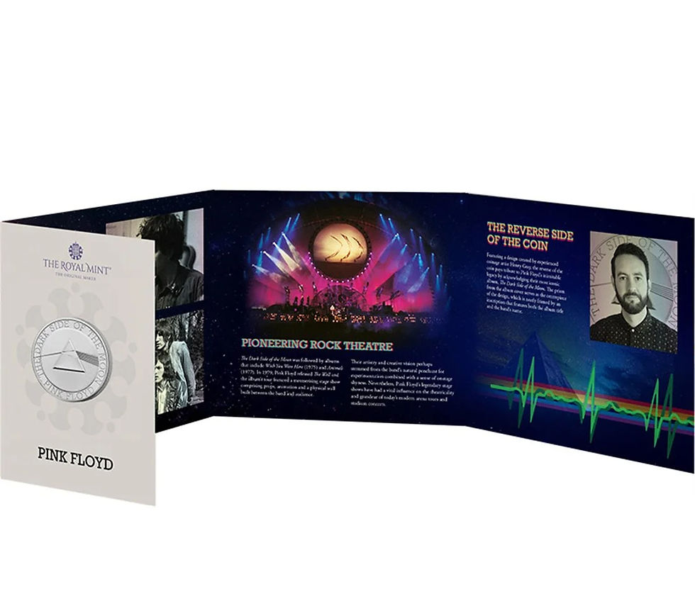 Thumbnail: PINK FLOYD The Dark Side of the Moon Music Legends Coin 5£ Great Britain 2026