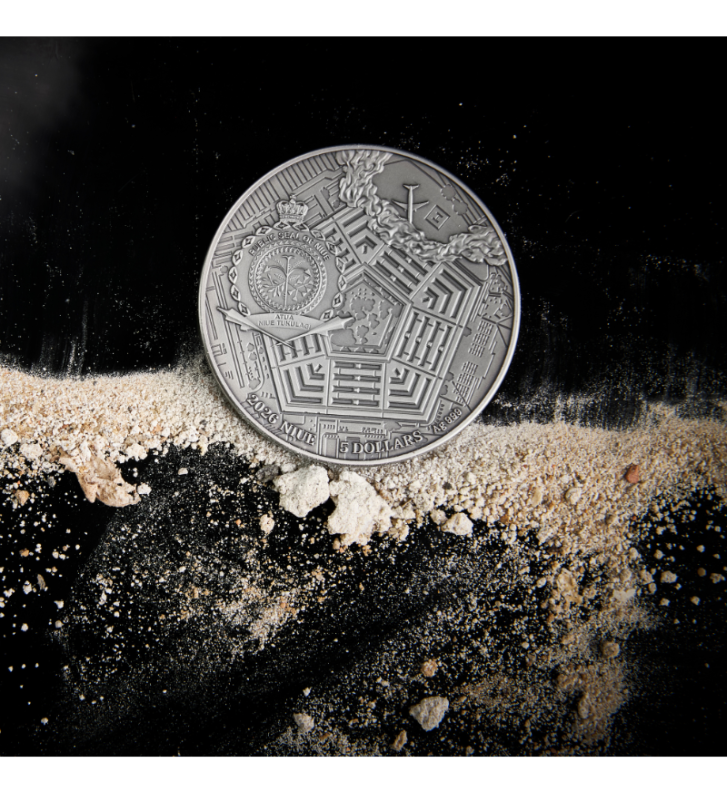 Miniatura: World Trade Center: Human Tragedies Series - 2oz .999 Silver Coin - 5$ Niue 2026
