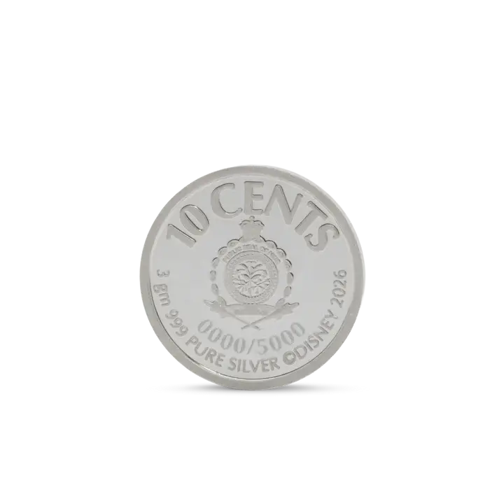 Miniaturbild: Scrooge McDuck - Lucky #1 Dime - 3g Silver Collectible Coin - 10 Cents Niue 2026