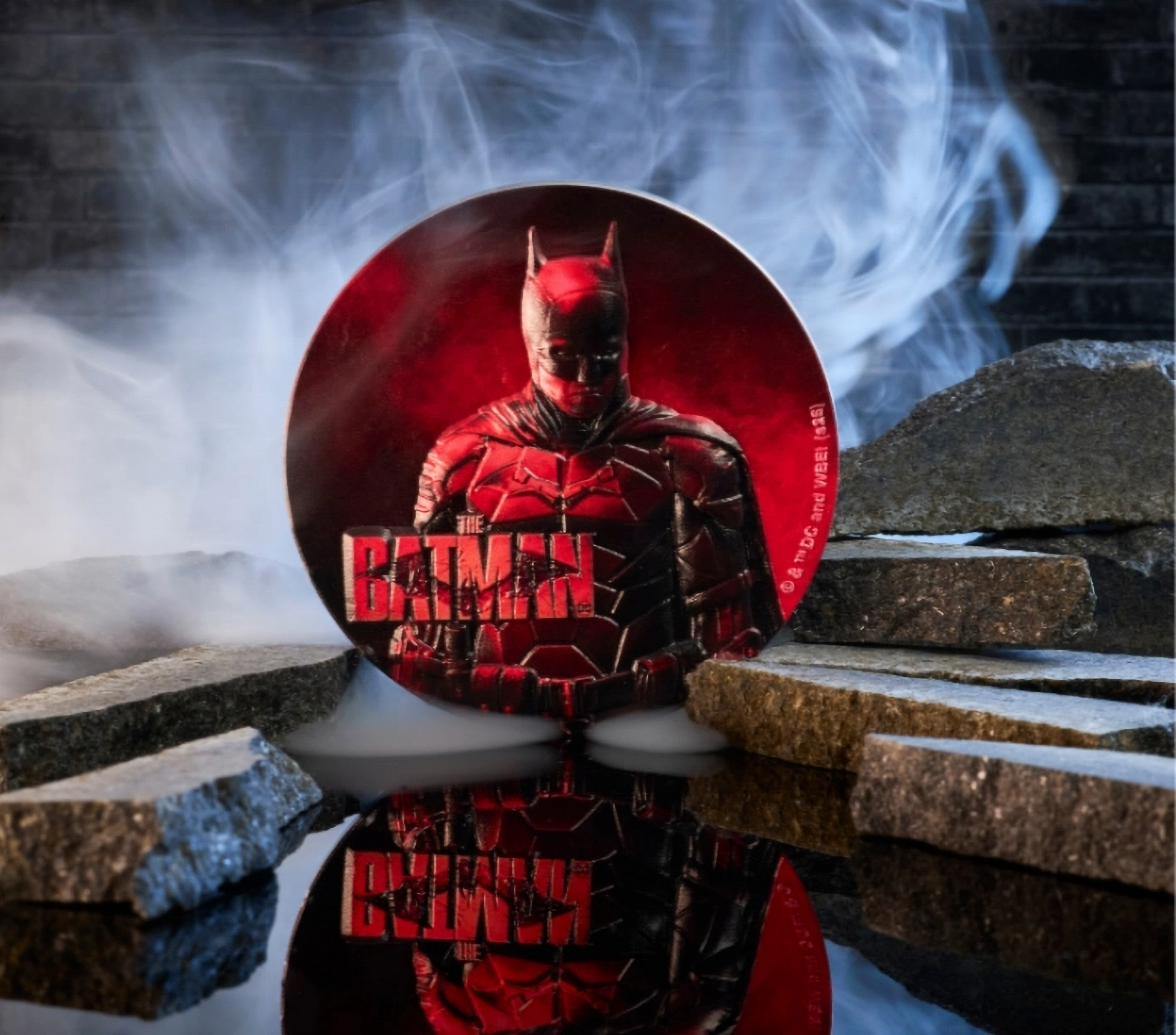 The Batman, Gotham - 200g .999 High Relief Silver Coin - 15$ Niue 2026