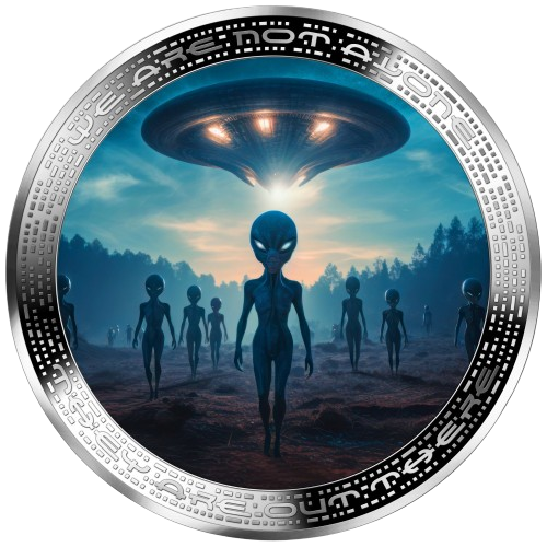Miniatura: We are not alone, they are out there Complete Set 10 x 1oz .999 Silver 2025