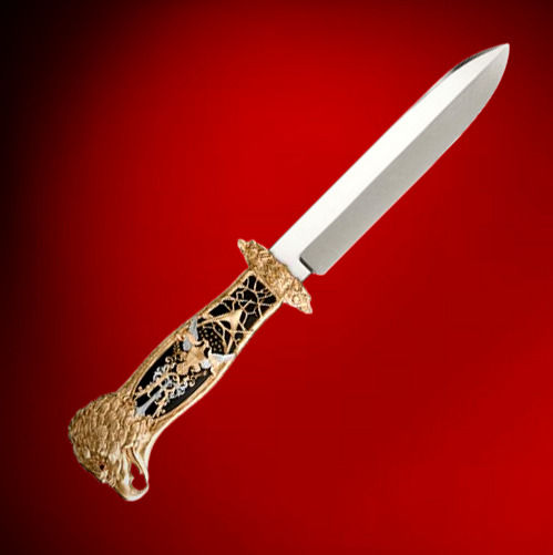 Miniaturbild: Theodore Roosevelt's Hunting Knife 2 oz Pure Silver Coin $5 Samoa 2025