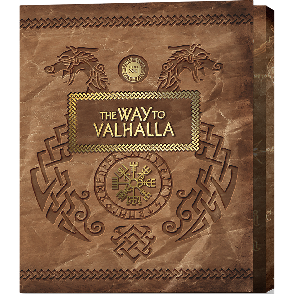 Thumbnail: RAGNAR The Way to Valhalla 2 oz Silver Coin 2000 Francs CFA Cameroon 2024